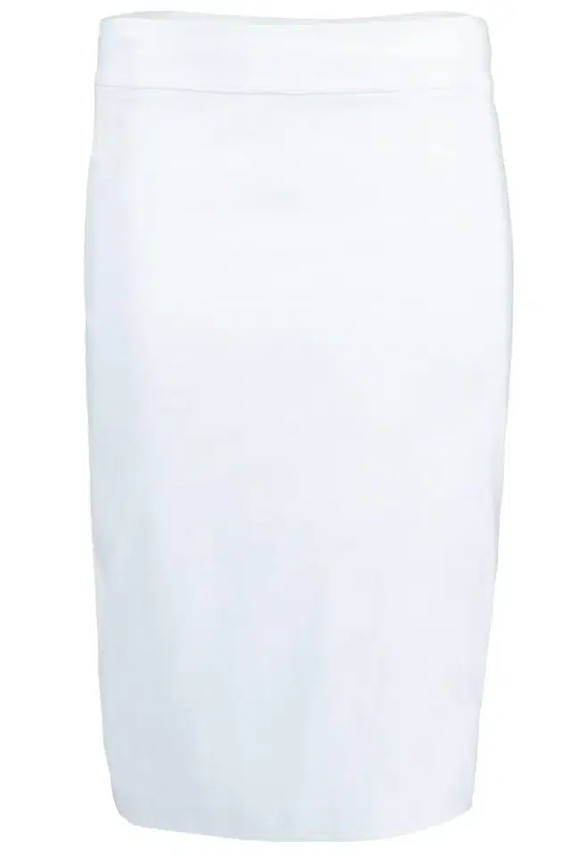 Pull On Skirt - White