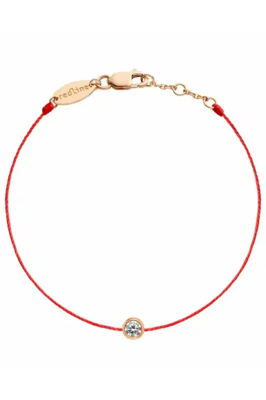 REDLINE Pure Diamond Red Cord Bracelet | Thumbnail 1