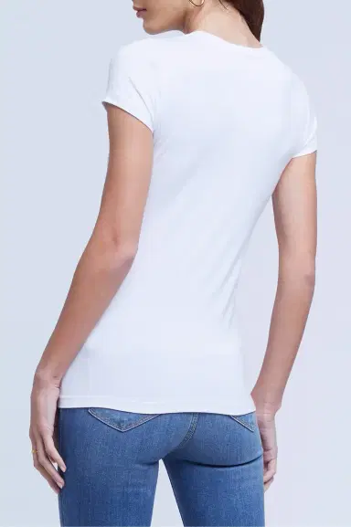L'Agence Ressi Tee - White | Thumbnail 5