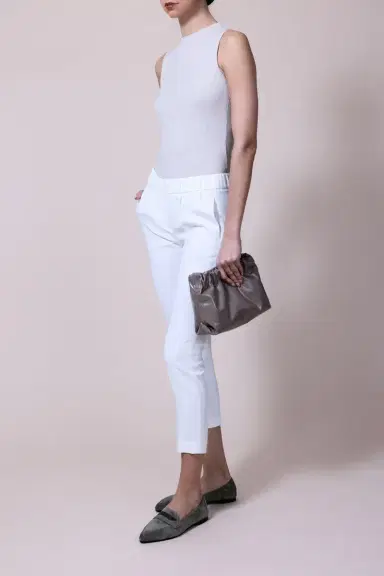 Brunello Cucinelli Ribbed Tank - Beige | Thumbnail 2