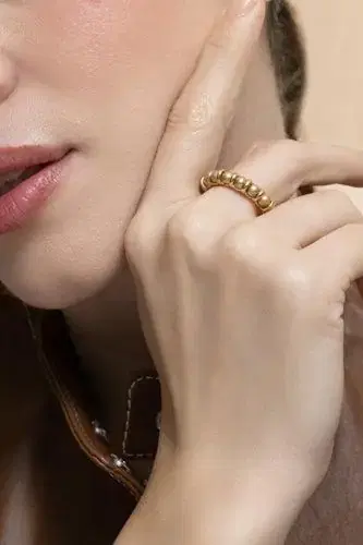 Marla Aaron Rolling Sphere Ring | Thumbnail 3
