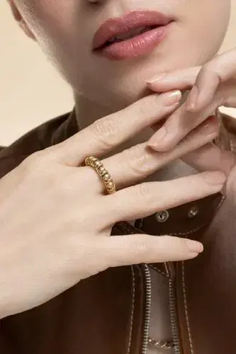 Marla Aaron Rolling Sphere Ring | Thumbnail 4