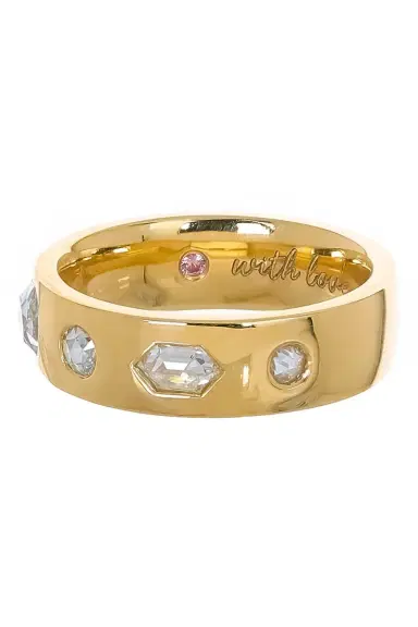 WITH LOVE Rose Cut Diamond Ring | Thumbnail 3