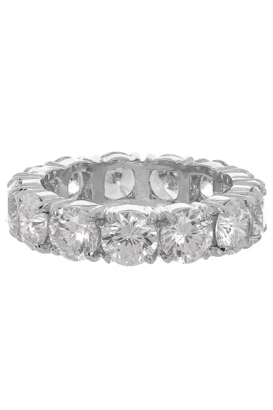 FANTASIA by DESERIO Round Cut Eternity Band | Thumbnail 1