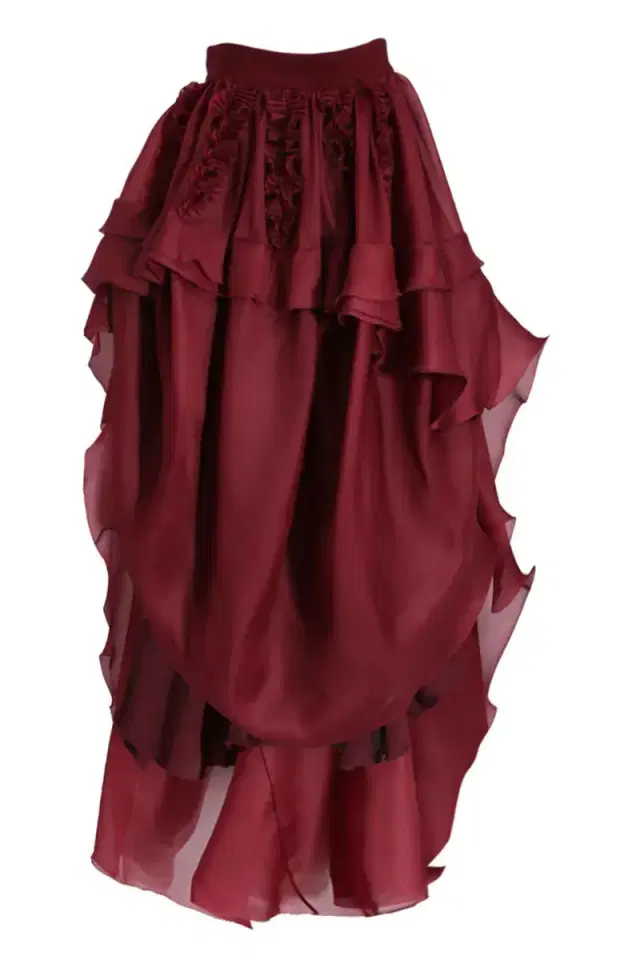 ANTONIO BERARDI Ruffle Front Skirt