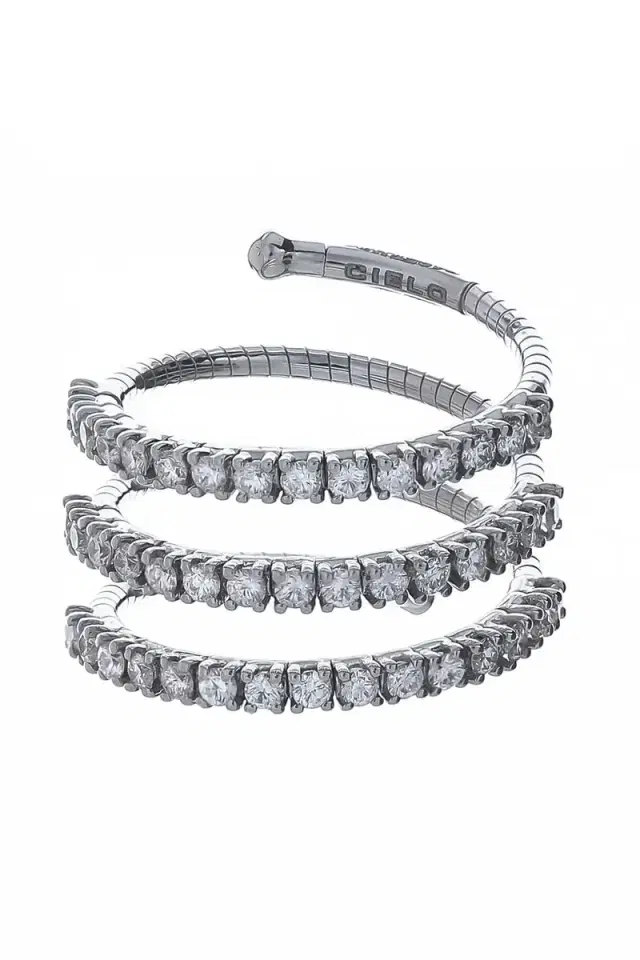 MATTIA CIELO Rugiada Three Wrap Diamond Ring