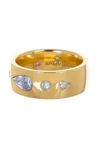 WITH LOVE Rustic Pear Ring | Thumbnail 5