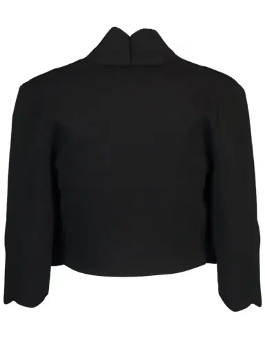 Lela Rose Scallop Knit Bolero | Thumbnail 4 Lela Rose Scallop Knit Bolero | Thumbnail 4