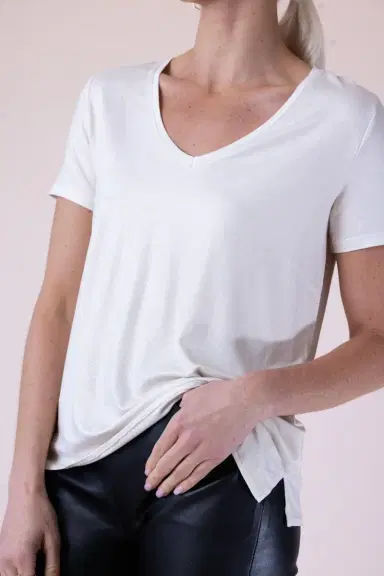MAJESTIC FILATURES Short Sleeve Relaxed Tee | Thumbnail 2