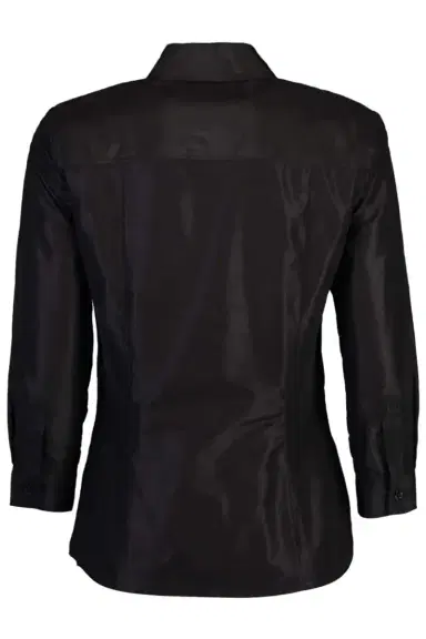 Carolina Herrera Silk Taffeta Collared Shirt | Thumbnail 3 Carolina Herrera Silk Taffeta Collared Shirt | Thumbnail 3
