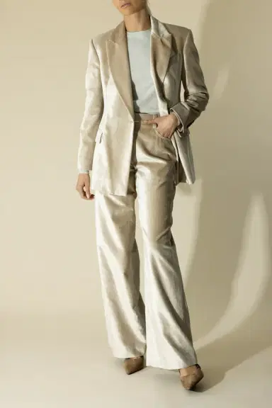 Brunello Cucinelli Sleek Loose Trousers | Thumbnail 2