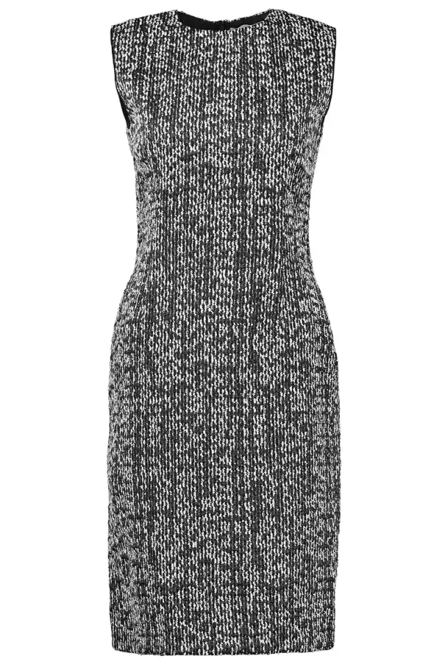 Lanvin Sleeveless Boucle Dress