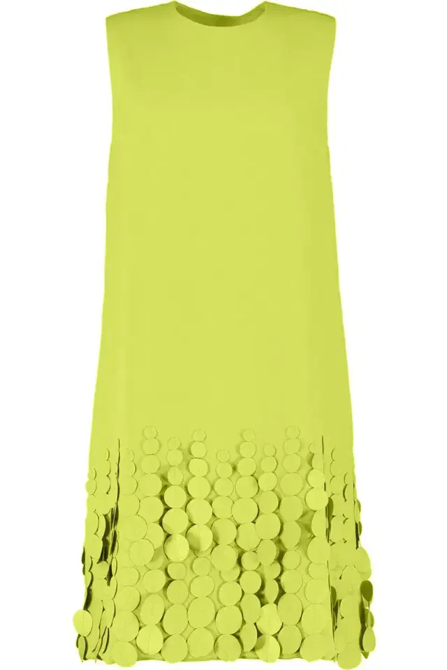 CATHERINE REGEHR Sleeveless Jewel Neck Arak Dress