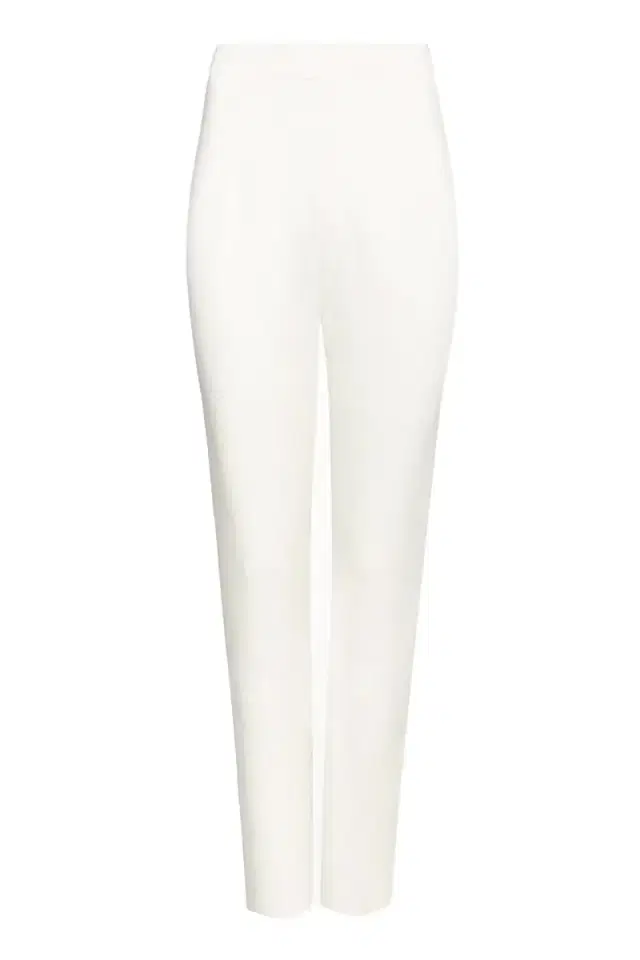 Safiyaa Slim Leg Trousers - Ivory
