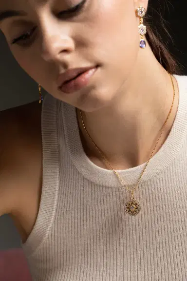 BUDDHA MAMA Small Disco Ball Chain | Thumbnail 3