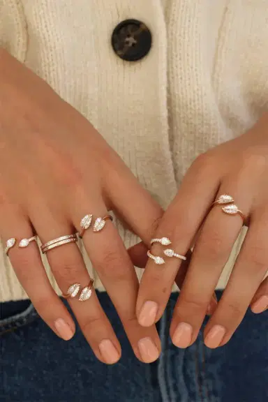 Anita Ko Small Palm Leaf Ring | Thumbnail 2 Anita Ko Small Palm Leaf Ring | Thumbnail 2