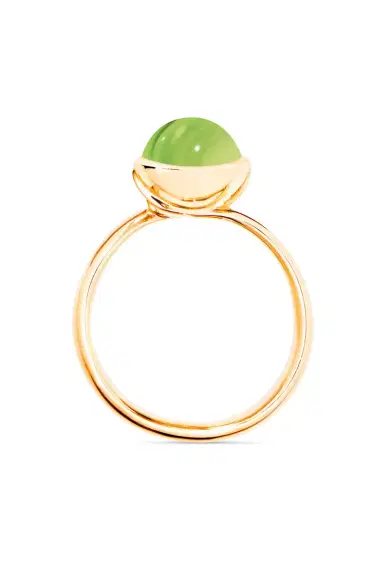 TAMARA COMOLLI Small Peridot Bouton Ring | Thumbnail 1 TAMARA COMOLLI Small Peridot Bouton Ring | Thumbnail 1