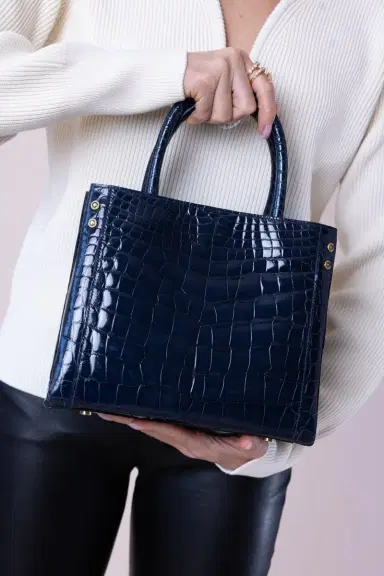 JADA LOVELESS Small Tote - Ocean Blue | Thumbnail 2 JADA LOVELESS Small Tote - Ocean Blue | Thumbnail 2