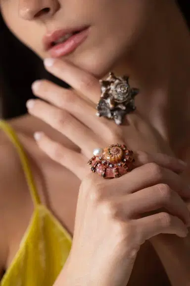 Silvia Furmanovich Spiral Snail Shell Diamond Ring | Thumbnail 5