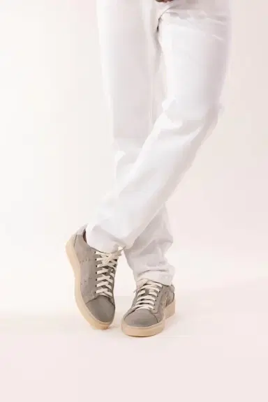 ELEVENTY Suede Sneaker - Miltitary | Thumbnail 2