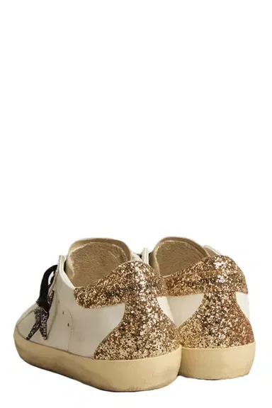 Golden Goose Super Star Glitter Sneaker | Thumbnail 7 Golden Goose Super Star Glitter Sneaker | Thumbnail 7