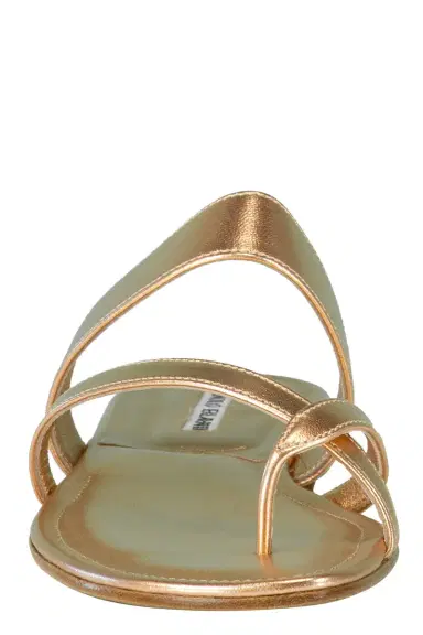 Manolo Blahnik Susa Sandal - Copper | Thumbnail 4