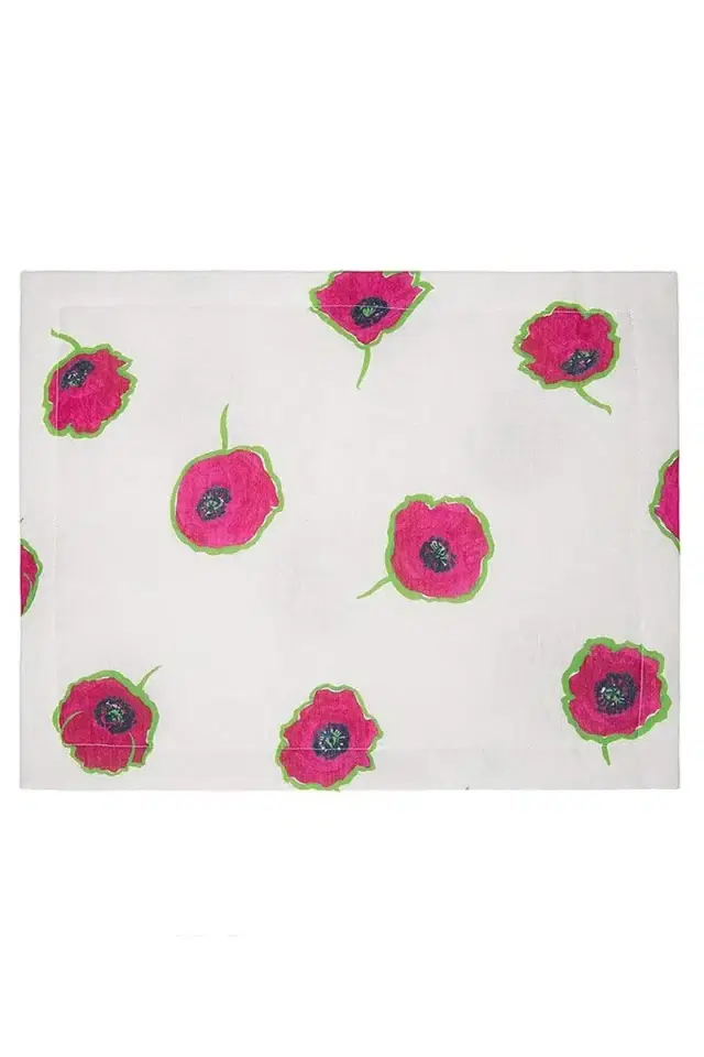 La DoubleJ Tablemat Set Of 2 - Papaveri