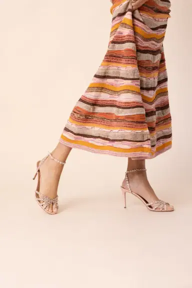 Aquazzura Tequila Sandal 85 - Mademoiselle Pink | Thumbnail 3