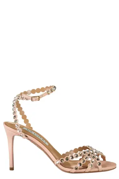Aquazzura Tequila Sandal 85 - Mademoiselle Pink | Thumbnail 1