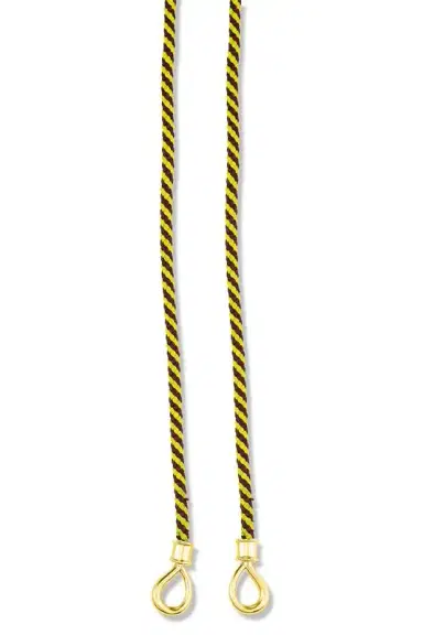 Marla Aaron The String Project Necklace - Bumblebee - Yellow Gold | Thumbnail 1 Marla Aaron The String Project Necklace - Bumblebee - Yellow Gold | Thumbnail 1
