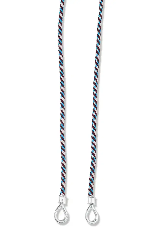 Marla Aaron The String Project Necklace - Rugby - Silver
