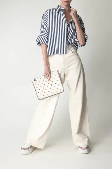 TWP Tiny Dancer Pant - Natural | Thumbnail 2