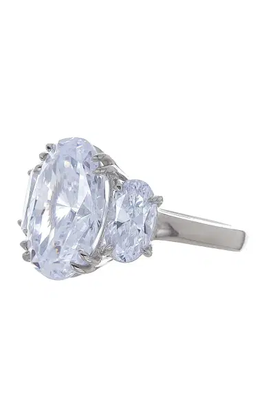 FANTASIA by DESERIO Triple Oval Cut Ring | Thumbnail 3 FANTASIA by DESERIO Triple Oval Cut Ring | Thumbnail 3