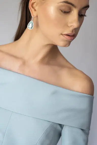CATHERINE REGEHR V Back Alice Van Der Rohe Dress - Stone | Thumbnail 4