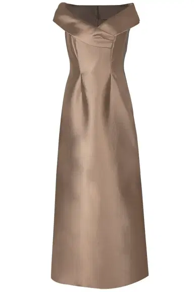 CATHERINE REGEHR V-Neck Off the Shoulder Dress | Thumbnail 1