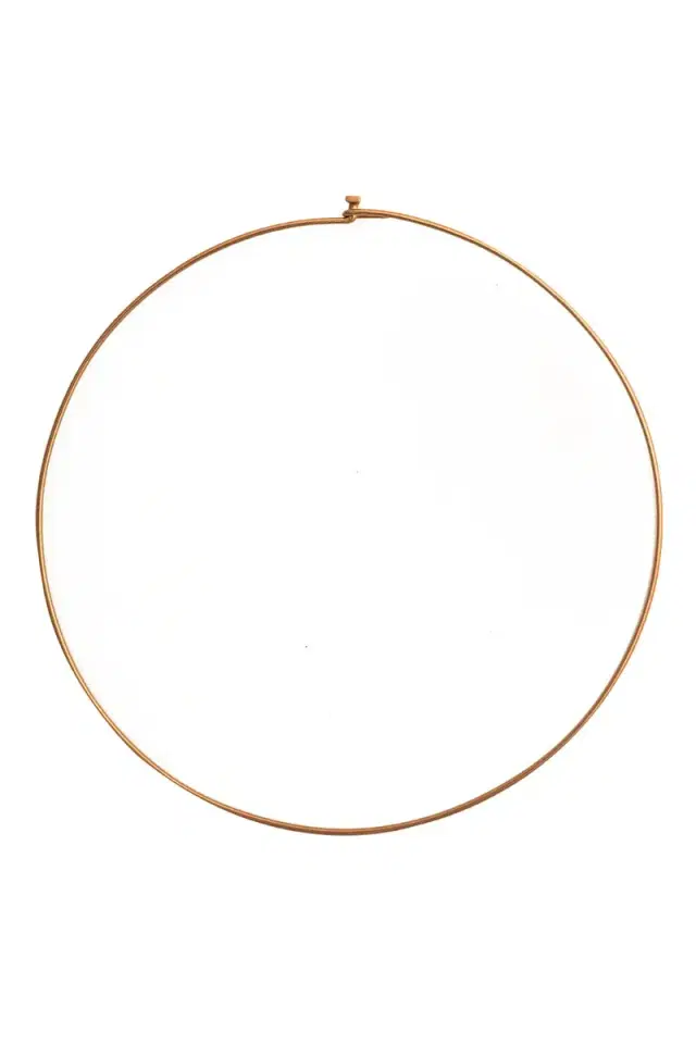 DEZSO BY SARA BELTRAN Wave Wire Necklace