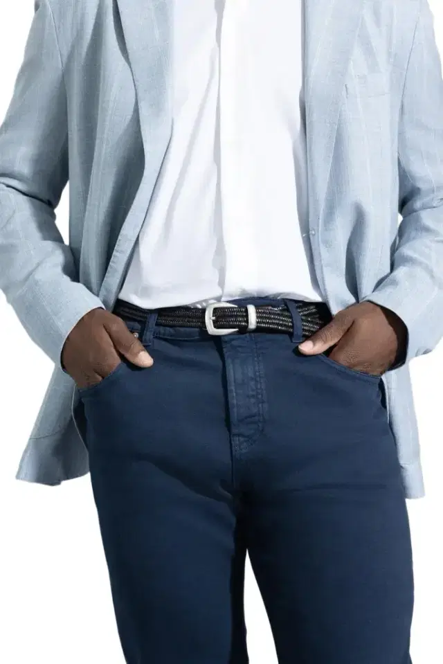 Waxed Leather Belt
