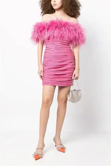 RACHEL GILBERT Zion Mini Pleated Dress | Thumbnail 2