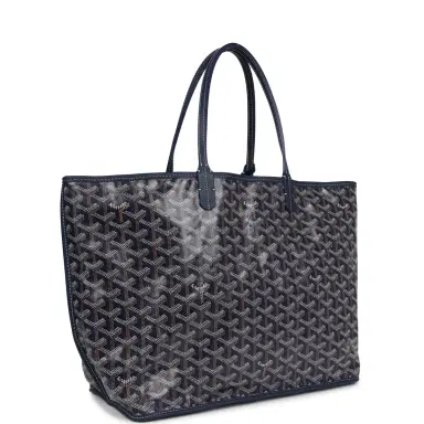 goyard Goyard Anjou PM Navy Goyardine Canvas Palladium Hardware | Thumbnail 2 goyard Goyard Anjou PM Navy Goyardine Canvas Palladium Hardware | Thumbnail 2