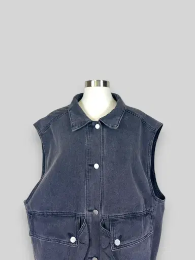 Jen Wonders Studio Oversized Denim Vest | Thumbnail 5
