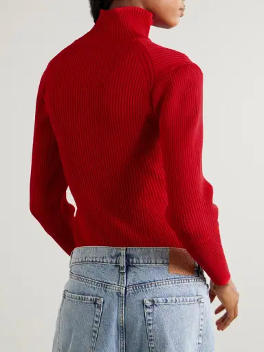 Magda Butrym Ribbed-knit Turtleneck Bodysuit | Thumbnail 3