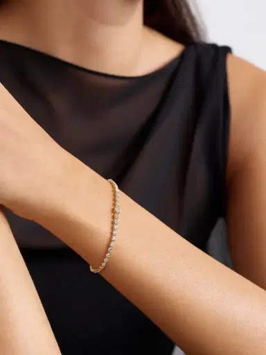 Anita Ko Rope 18-karat Gold Diamond Bracelet | Thumbnail 2 Anita Ko Rope 18-karat Gold Diamond Bracelet | Thumbnail 2