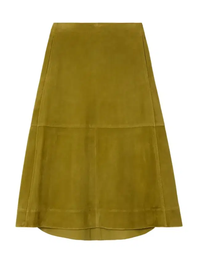 Pleated Paneled Suede Midi Skirt Pleated Paneled Suede Midi Skirt