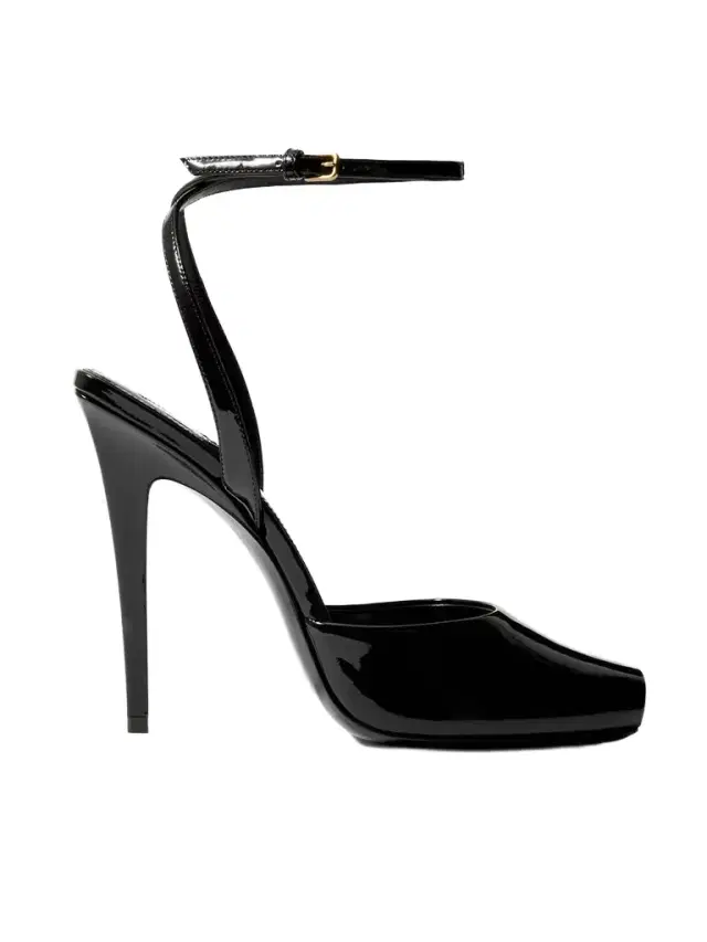 La Scandale Patent-leather Mules