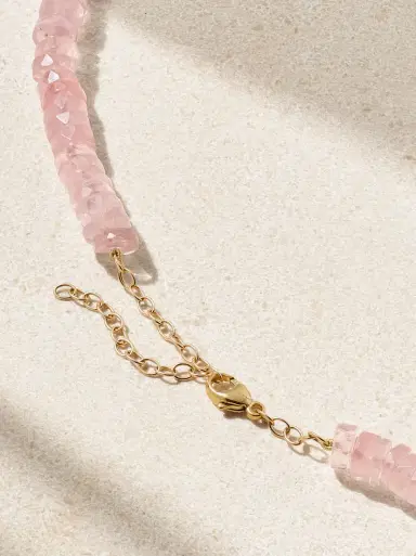 JIA JIA Gold, Quartz And Diamond Necklace | Thumbnail 3