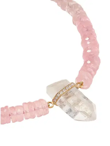 JIA JIA Gold, Quartz And Diamond Necklace | Thumbnail 1
