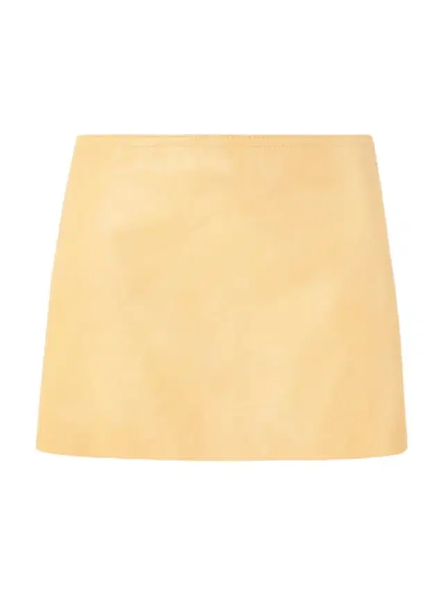 Textured-leather Mini Skirt