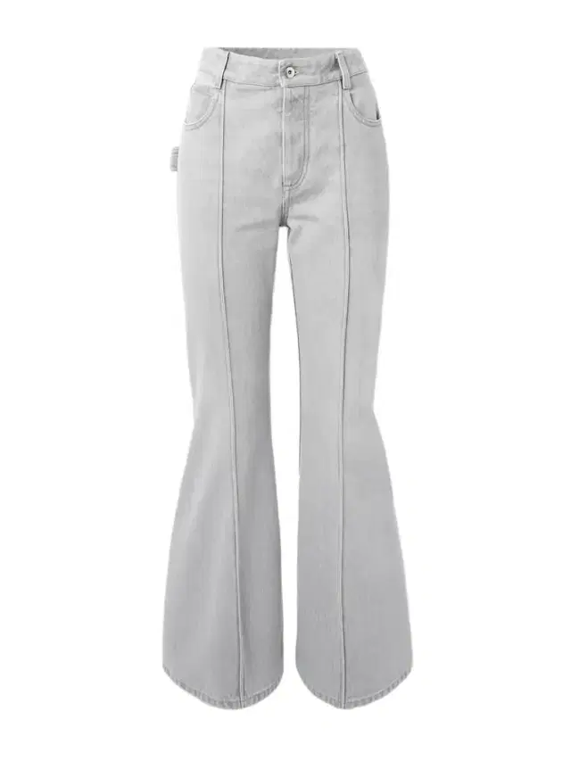 Cropped High-rise Flared Jeans