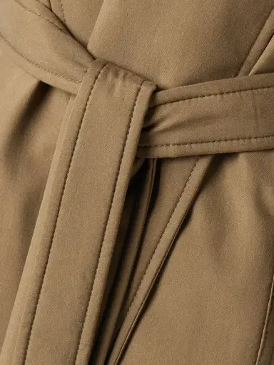 Loro Piana Dwight Belted Silk Coat | Thumbnail 5 Loro Piana Dwight Belted Silk Coat | Thumbnail 5