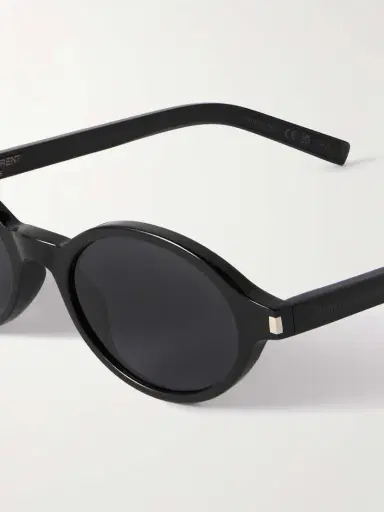 Saint Laurent Eyewear Oval-frame Acetate Sunglasses | Thumbnail 4 Saint Laurent Eyewear Oval-frame Acetate Sunglasses | Thumbnail 4
